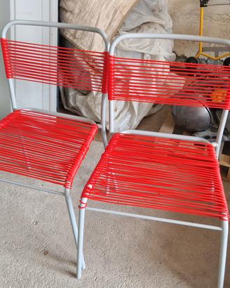 sedie da giardino