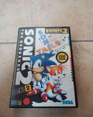 Sonic 2 Sega Mega drive Asian version