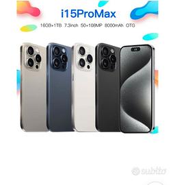 cellulare I15 pro max 16gb + 1 tb