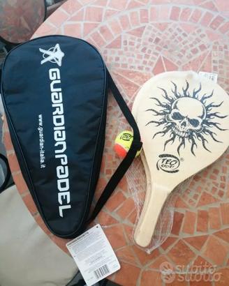 RACCHETTONI in Legno + CUSTODIA GuardianPadel 
