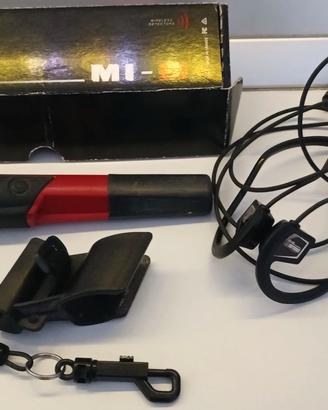 Metaldetector-Pinpointer MI6+cuffie ossee XPdeus