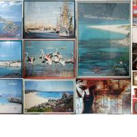 Poster turistici vari Sardegna e altro per ufficio