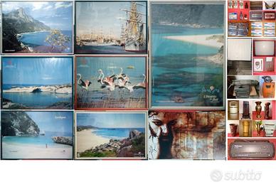 Poster turistici vari Sardegna e altro per ufficio