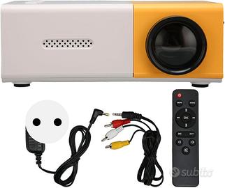 YG300 Mini Proiettore Portatile, 4: 3 HD 1080P