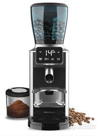 Cecotec Macinacaffè Elettrico Steelmill Touch. 200