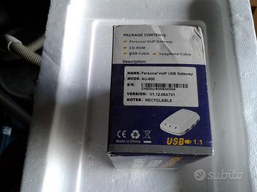 Personal Voip Usb Gateway AU-600 Skype