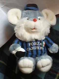 Juve e Inter : 2 peluches mascotte vintage + reg