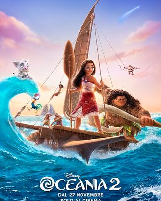 Locandina originale cinema OCEANIA 2 