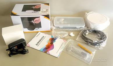 Aerografo Gohelper e 12 colori acrilici Timbertech