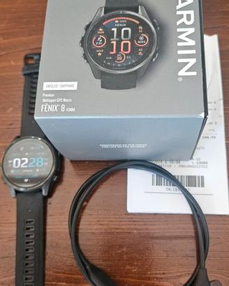 Garmin Fenix 8 Amoled Sapphire 43mm 