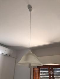 Lampadario in vetro
