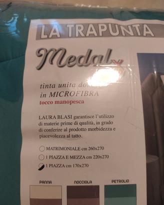Trapunta Singola Laura Blasi "Medal" - NUOVA SIGIL