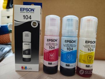 flacone inchiostro nero Epson eco Tank