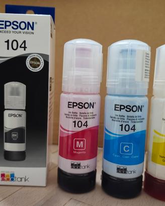 flacone inchiostro nero Epson eco Tank