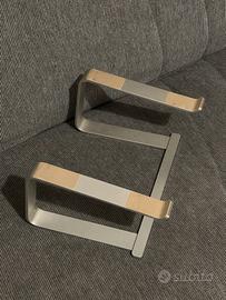 Supporto per laptop in alluminio smontabile