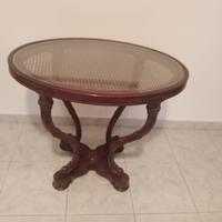 Tavolinetto e specchio da sala