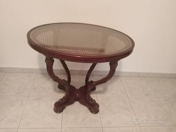 Tavolinetto e specchio da sala