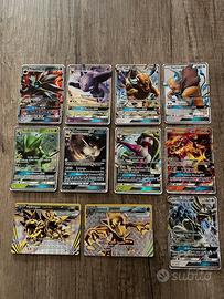 Mega Lotto 11 Carte Pokémon GX / TURBO