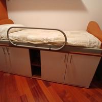 Letto singolo contenitore