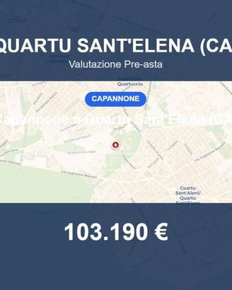 Immobile in asta di 4568 m² a Quartu Sant'Elena