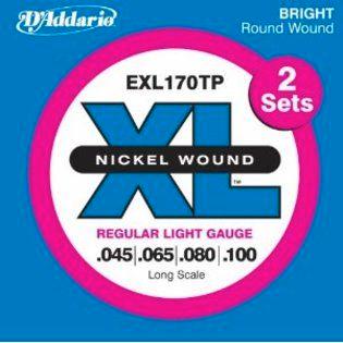 Corde per basso D'Addario EXL170 (2 set)