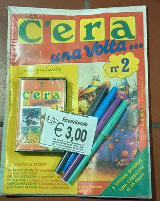 Rivista C'era una volta, con cassetta
