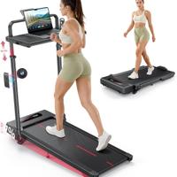 Tapis Roulant Elettrico Pieghevole 12 km/h Tavolo