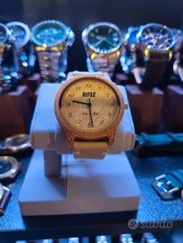 Orologio Rifle Natural Wood Tattoo Italy Legno