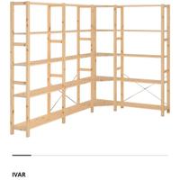 Ivar Ikea scaffali