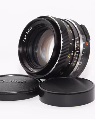 CARL ZEISS PLANAR 50mm 1.8 Rollei QBM Obiettivo