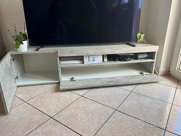 Mobiletto soggiorno base televisione