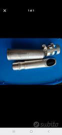 Raro becco vintage Selmer argentato C** per Sax