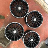 Cerchi mercedes classe a b cla raggio 18 amg
