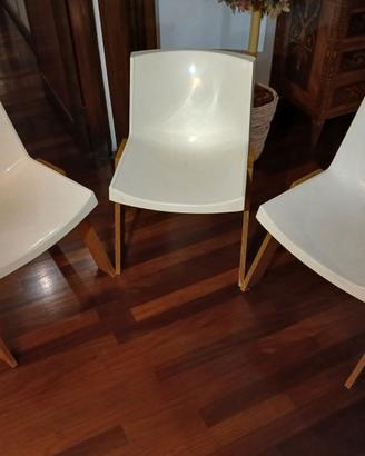 Set 3 sedie vintage PLURIMA by P.Orlandi & R.Lucci