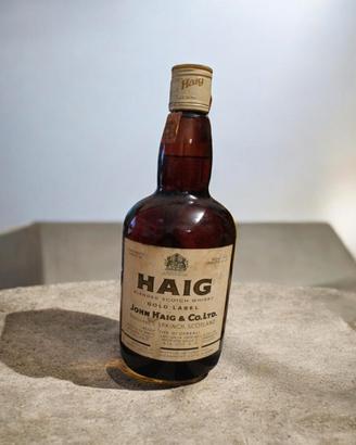 Bottiglia Vintage Whisky HAIG Gold Label 