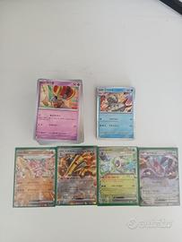 Lotto 150/160 Carte set Raging Surf (Sv3a)