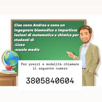 Insegnante matematica e chimica