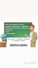 Insegnante matematica e chimica