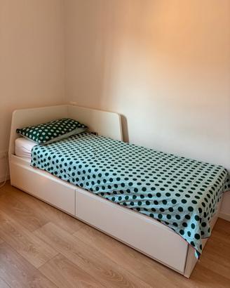 Letto contenitore Flekke - singolo/matrimoniale