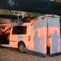 VW Caddy Camper – Veranda posteriore