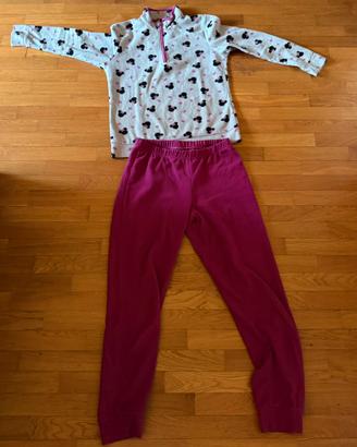 Pigiama due pezzi di minnie