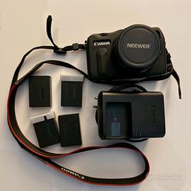 Canon EOS-M (ML) + Neewer 35mm f1.7 + 4 Batterie