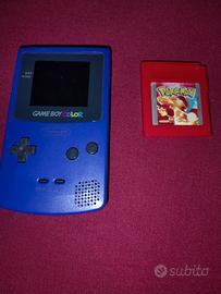 Game Boy Color più Pokemon Rosso originale ITA