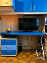 Cameretta Completa a soppalco - 2 posti