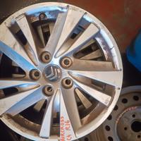 4 cerchi in lega 16" per citroen c4 