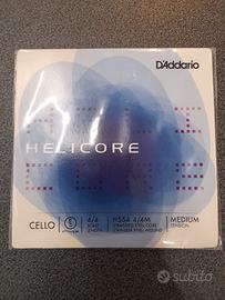 D'ADDARIO HELIOCORE MI PER CELLO H554 4/4M NUOVA