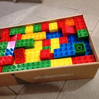 mattoncini grandi colorati simili ai Lego Duplo +