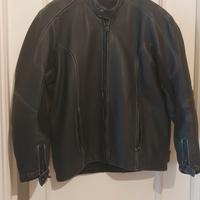 Giacca moto in pelle Frank Thomas