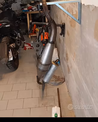 scarico scooter 50 completo 