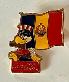 Pin-Comitato olimpico Los Angeles 1980- Romania